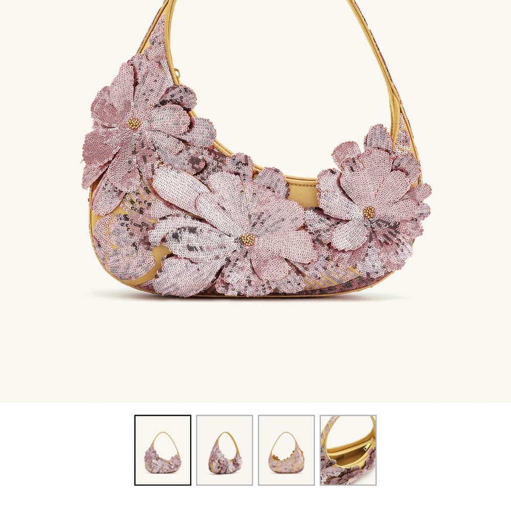 JW PEI Harlee Sequin Shoulder Bag - Pink